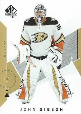 2018-19 SP Authentic #22 - John Gibson - Anaheim Ducks
