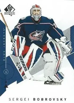 2018-19 SP Authentic #23 - Sergei Bobrovsky - Columbus Blue Jackets