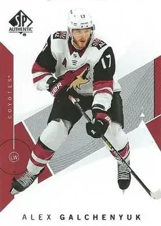 2018-19 SP Authentic #24 - Alex Galchenyuk - Arizona Coyotes