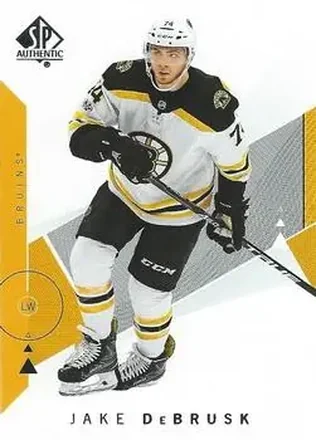 2018-19 SP Authentic #27 - Jake DeBrusk - Boston Bruins