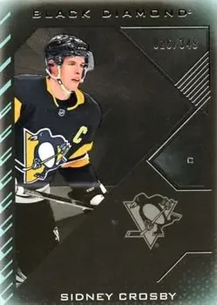 2021-22 Upper Deck Black Diamond #BDB-CR - Sidney Crosby - Pittsburgh Penguins