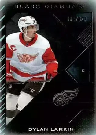 2021-22 Upper Deck Black Diamond #BDB-DL - Dylan Larkin - Detroit Red Wings