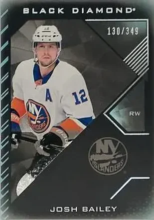 2021-22 Upper Deck Black Diamond #BDB-JB - Josh Bailey - New York Islanders
