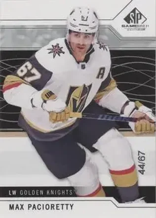 2018-19 SP Game Used #4 - Max Pacioretty - Vegas Golden Knights