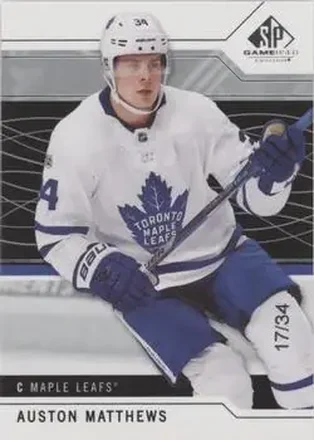 2018-19 SP Game Used #5 - Auston Matthews - Toronto Maple Leafs
