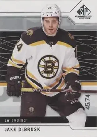 2018-19 SP Game Used #6 - Jake DeBrusk - Boston Bruins