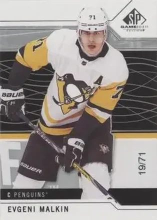 2018-19 SP Game Used #9 - Evgeni Malkin - Pittsburgh Penguins