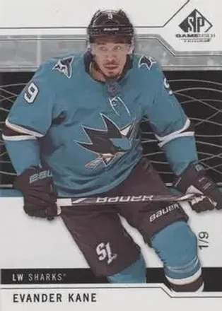 2018-19 SP Game Used #16 - Evander Kane - San Jose Sharks