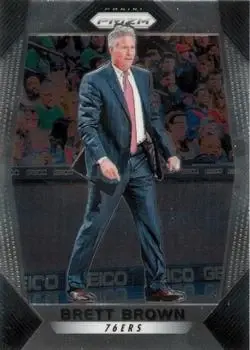 2017-18 Panini Prizm #10 Brett Brown