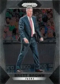 2017-18 Panini Prizm #10 Brett Brown