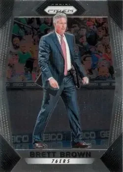 2017-18 Panini Prizm #10 Brett Brown