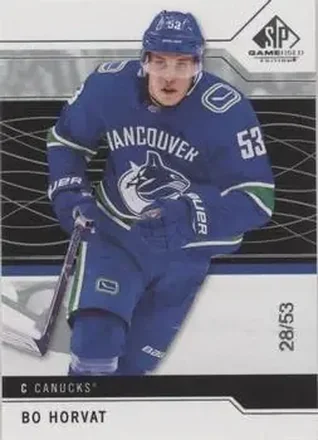 2018-19 SP Game Used #31 - Bo Horvat - Vancouver Canucks