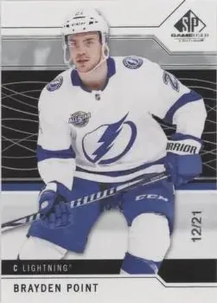 2018-19 SP Game Used #32 - Brayden Point - Tampa Bay Lightning