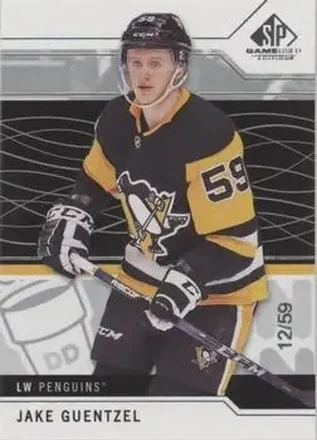 2018-19 SP Game Used #35 - Jake Guentzel - Pittsburgh Penguins