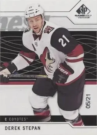2018-19 SP Game Used #48 - Derek Stepan - Arizona Coyotes