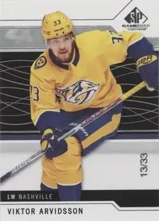 2018-19 SP Game Used #49 - Viktor Arvidsson - Nashville Predators