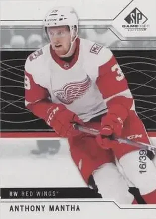 2018-19 SP Game Used #52 - Anthony Mantha - Detroit Red Wings