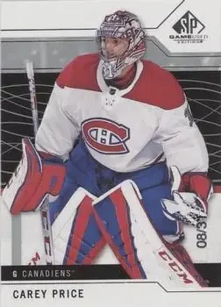 2018-19 SP Game Used #60 - Carey Price - Montreal Canadiens