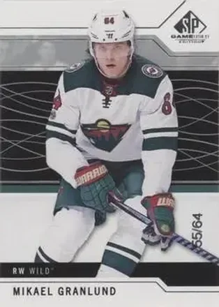 2018-19 SP Game Used #61 - Mikael Granlund - Minnesota Wild
