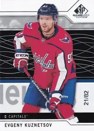 2018-19 SP Game Used #70 - Evgeny Kuznetsov - Washington Capitals