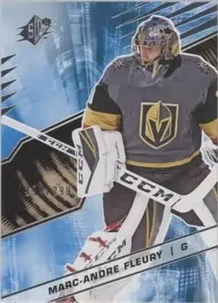 2018-19 SPx #4 - Marc-Andre Fleury - Vegas Golden Knights