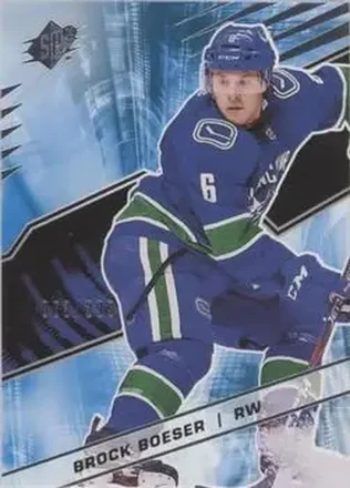 2018-19 SPx #8 - Brock Boeser - Vancouver Canucks
