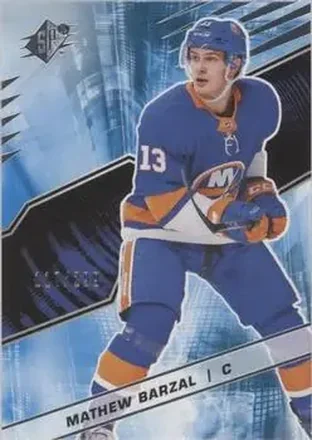 2018-19 SPx #17 - Mathew Barzal - New York Islanders