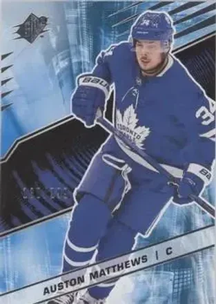2018-19 SPx #19 - Auston Matthews - Toronto Maple Leafs