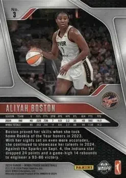Back of Aliyah Boston