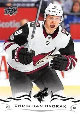 2018-19 Upper Deck #11 - Christian Dvorak - Arizona Coyotes