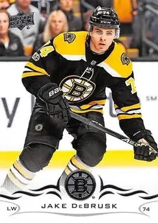 2018-19 Upper Deck #15 - Jake DeBrusk - Boston Bruins