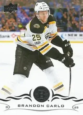 2018-19 Upper Deck #17 - Brandon Carlo - Boston Bruins
