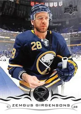 2018-19 Upper Deck #22 - Zemgus Girgensons - Buffalo Sabres