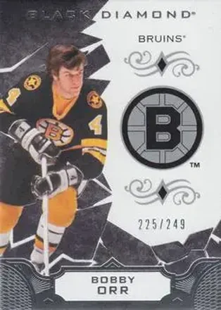 2018-19 Upper Deck Black Diamond #BDB-BO - Bobby Orr - Boston Bruins