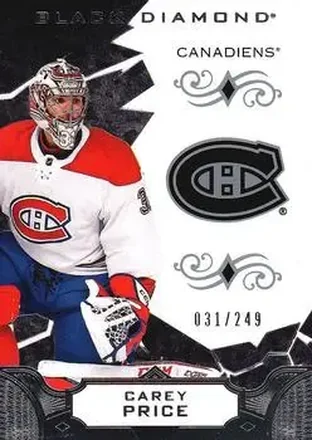 2018-19 Upper Deck Black Diamond #BDB-CP - Carey Price - Montreal Canadiens
