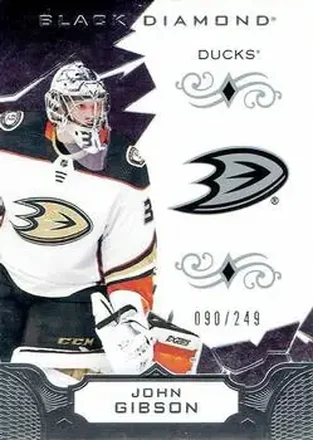 2018-19 Upper Deck Black Diamond #BDB-GI - John Gibson - Anaheim Ducks