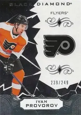 2018-19 Upper Deck Black Diamond #BDB-IP - Ivan Provorov - Philadelphia Flyers