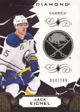 2018-19 Upper Deck Black Diamond #BDB-JE - Jack Eichel - Buffalo Sabres