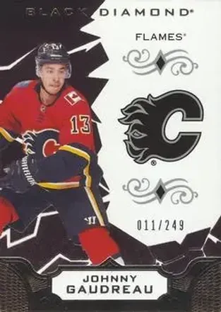 2018-19 Upper Deck Black Diamond #BDB-JG - Johnny Gaudreau - Calgary Flames