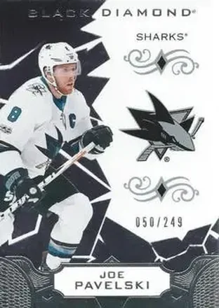 2018-19 Upper Deck Black Diamond #BDB-JP - Joe Pavelski - San Jose Sharks