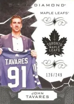 2018-19 Upper Deck Black Diamond #BDB-JT - John Tavares - Toronto Maple Leafs