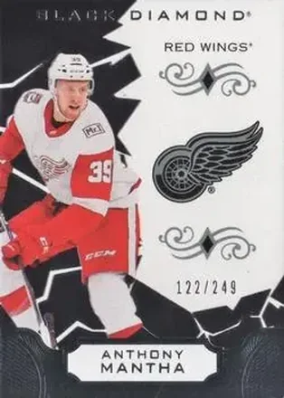 2018-19 Upper Deck Black Diamond #BDB-MA - Anthony Mantha - Detroit Red Wings