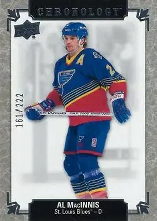 2018-19 Upper Deck Chronology #2 - Al MacInnis - St. Louis Blues