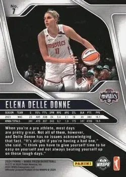 Back of Elena Delle Donne
