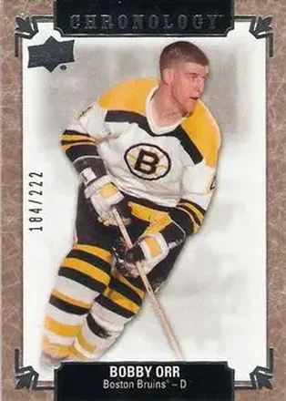 2018-19 Upper Deck Chronology #4 - Bobby Orr - Boston Bruins