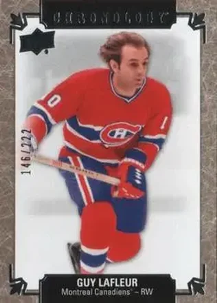 2018-19 Upper Deck Chronology #10 - Guy Lafleur - Montreal Canadiens