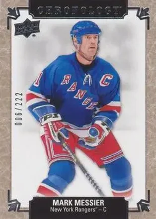 2018-19 Upper Deck Chronology #11 - Mark Messier - New York Rangers