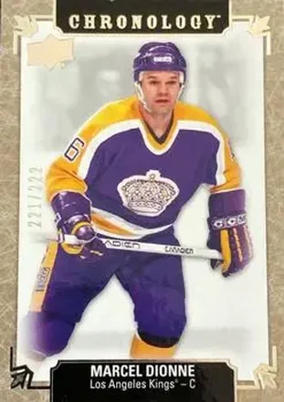 2018-19 Upper Deck Chronology #16 - Marcel Dionne - Los Angeles Kings
