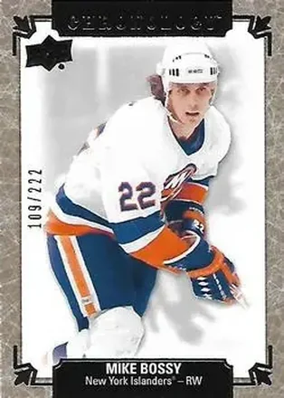 2018-19 Upper Deck Chronology #22 - Mike Bossy - New York Islanders