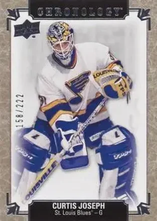 2018-19 Upper Deck Chronology #24 - Curtis Joseph - St. Louis Blues